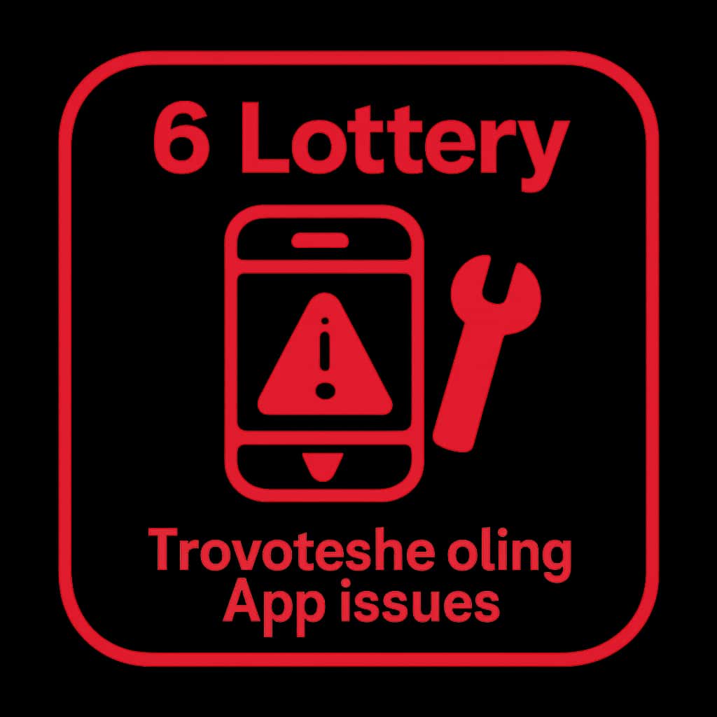 Icon representing help for 6 Lottery App Issues.